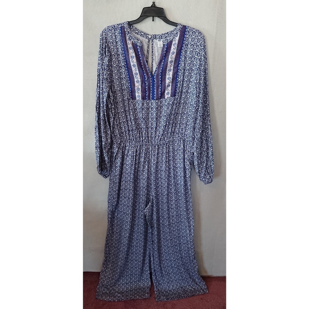 Blue Long Sleeve Old Navy Romper
